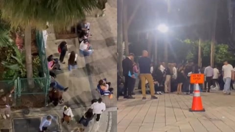 Largas filas y caos: Las audiencias migratorias presenciales en Miami generan tensión