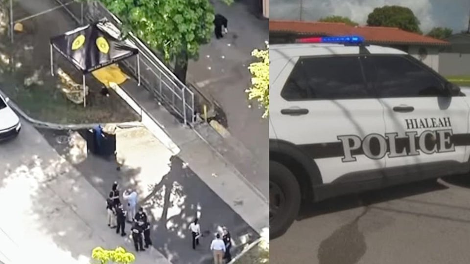 ¿Qué le pasó a este cubano en Hialeah? Un vecino lo baleó al salir pa'l trabajo