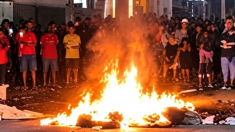 Vecinos de Santa Clara protestan por apagón de 36 horas