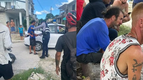 Vecinos de Santa Clara frustran robo de bicimoto y retienen a sospechoso