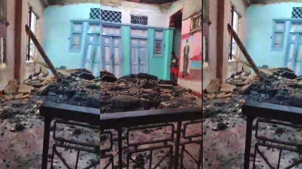 ¿Se desmorona el pasado? ¡Techo se viene abajo en Centro Habana y familias adentro!