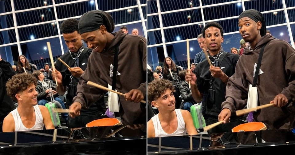 Artistas Cubanos Sorprenden en Aeropuerto de Roma con "Tienes Remix"
