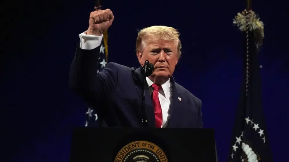 ¿¡Trump usa el Día de la Independencia para dar un sermón contra el comunismo!?