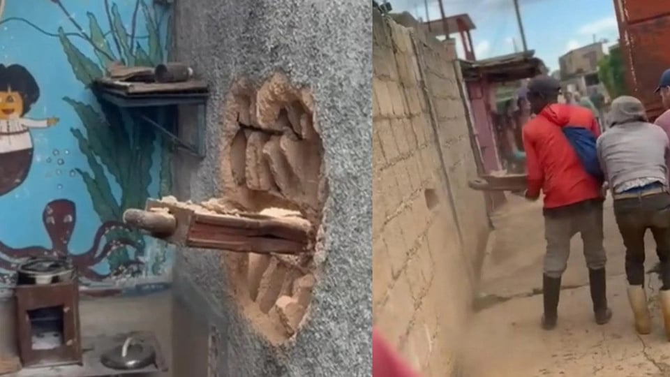 ¿Se te soltó el remolque, socio? ¡Pared de casa pa' dentro!