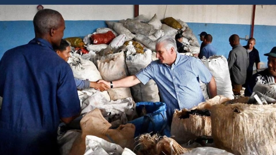 ¿La Basura es Oro? Díaz-Canel Dice que Sí, Cuba se Pregunta Cuándo