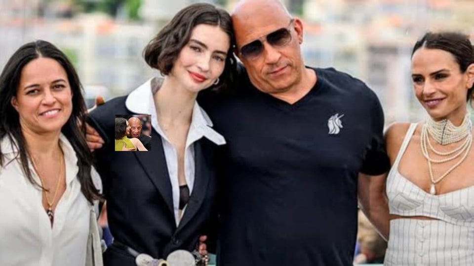 ¡Toma Pata! Vin Diesel y la hija de Paul Walker se dan un abrazo en Cannes por los 25 años de 'Rápidos y Furiosos'