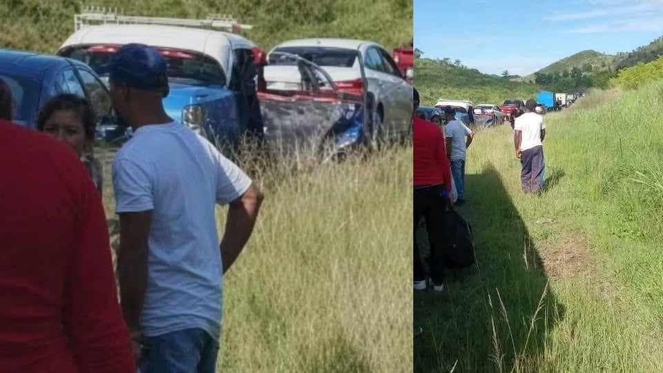 ¡Tremendo Fregadero en Manicaragua! Motorina y Camión Se Dieron el Palo de su Vida