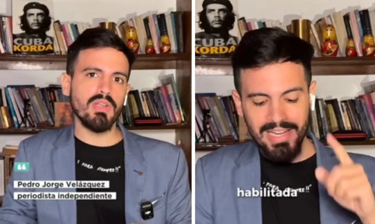 Periodista cubano 'El Necio' responde a sanciones de EE. UU.