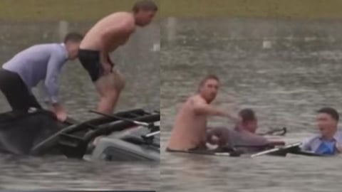 Periodista de ABC Rescata a Conductor Atrapado en Inundaciones en Queensland