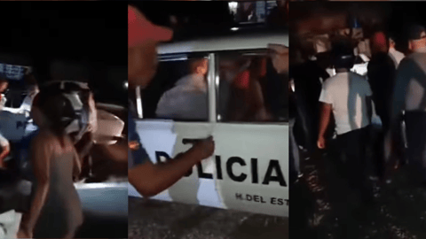 Protesta en Alamar por apagón termina con detención violenta