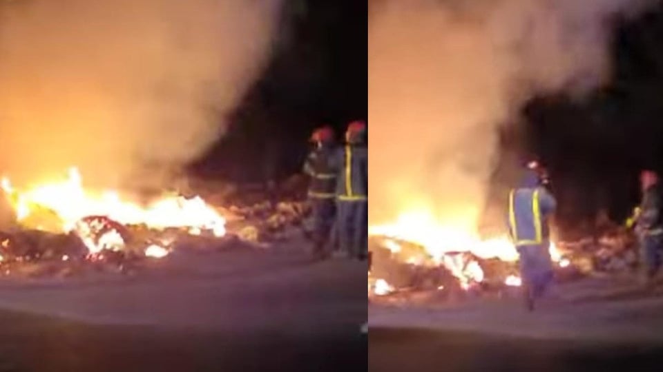 ¿Basura quemada y apagones? ¡En El Cerro la cosa está que arde!