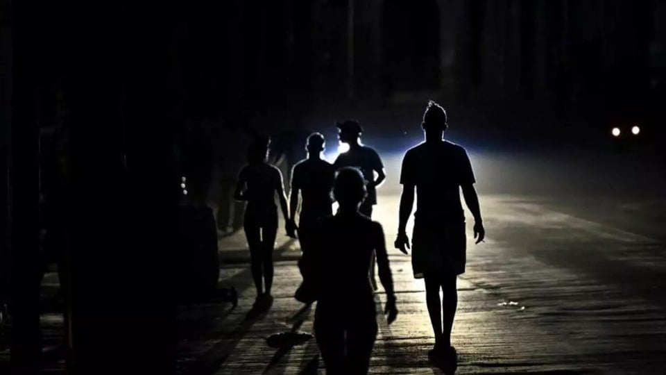 Apagón en el Oriente de Cuba: Santiago y Guantánamo sin luz por avería