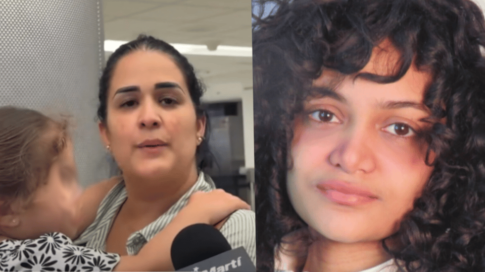 Hermana de activista Anna Bensi llega a Miami tras presunto interrogatorio en Cuba