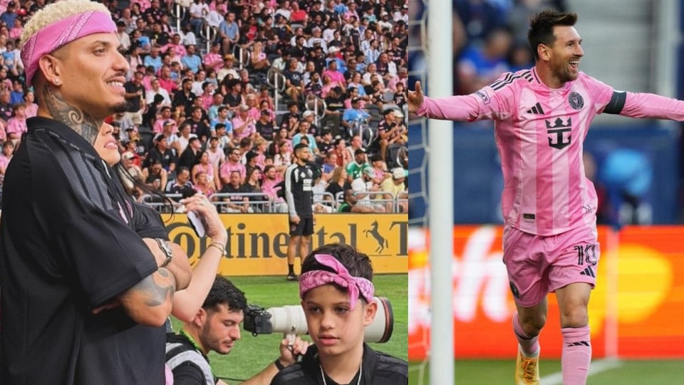 ¡Bebeshito y Rachel Arderi la gozan con Messi y el Inter Miami!