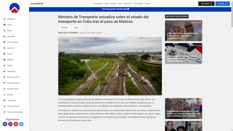 ¡Terremoto en el Transporte Cubano! Te Revelamos TODO lo que Pasa Tras el Huracán Melissa 🌊🚗