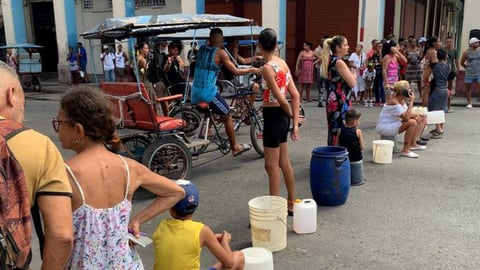 Corte de agua en seis municipios de La Habana este martes