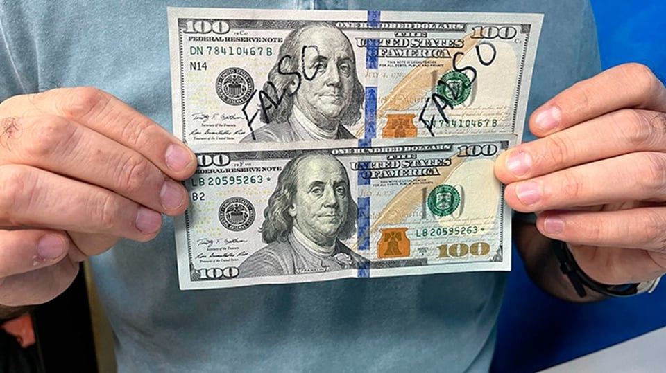 Cogen a mujer con billetes falsos en Matanzas