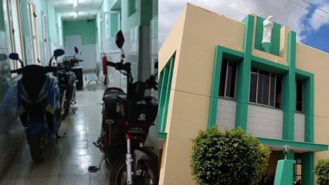 Denuncian parqueo de motos en sala neonatal de hospital en Cuba