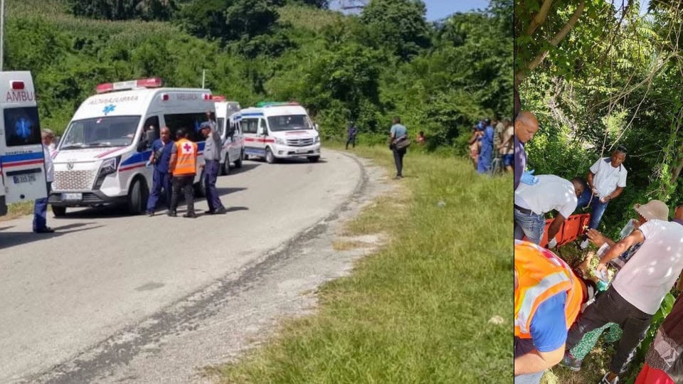 Accidente Fatal en Yateras: Un Muerto y Tres Heridos, Incluido un Menor