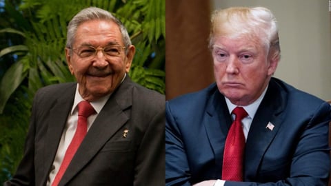 Trump elude comentarios sobre posible proceso judicial contra Raúl Castro