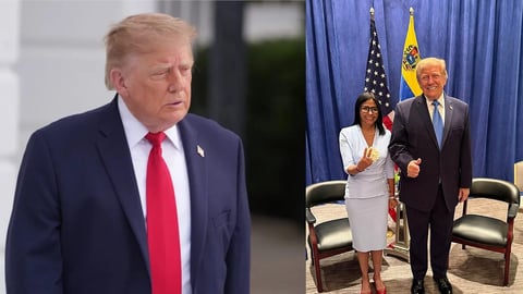 ¡Tremenda Rumba! Trump y Delcy Rodríguez Hablan de Elecciones y Petróleo con Sabor a Melcocha