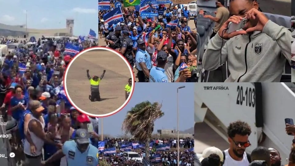 ¡Tiburones Azules de vuelta a casa: Cabo Verde celebra a sus héroes del Mundial!