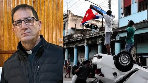 ¿Libertad o apagones? Sacerdote cubano dice que el pueblo quiere un cambio de sistema, no solo comida
