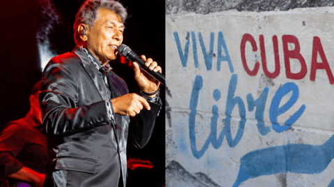 Álvaro Torres Desata Emoción en Miami con Grito de "¡Cuba Libre!"