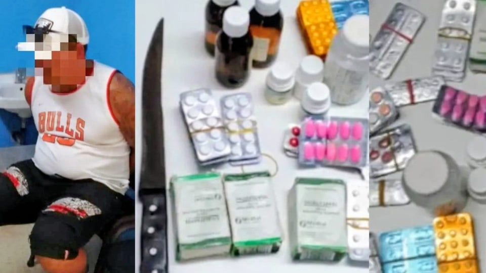 ¿Y a este qué le pasa? Detenido en Guantánamo con medicina 'pa' la cabeza' y un cuchillo