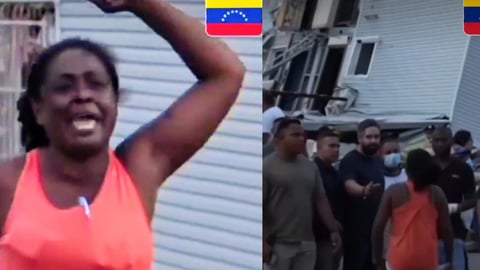 Maduro's Son Confronted Amidst Earthquake Debris by Grieving Mother