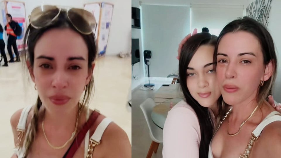 ¿Y AHORA QUÉ? Madre Cubana Deportada Llora Despedida de sus Hijos en Cancún