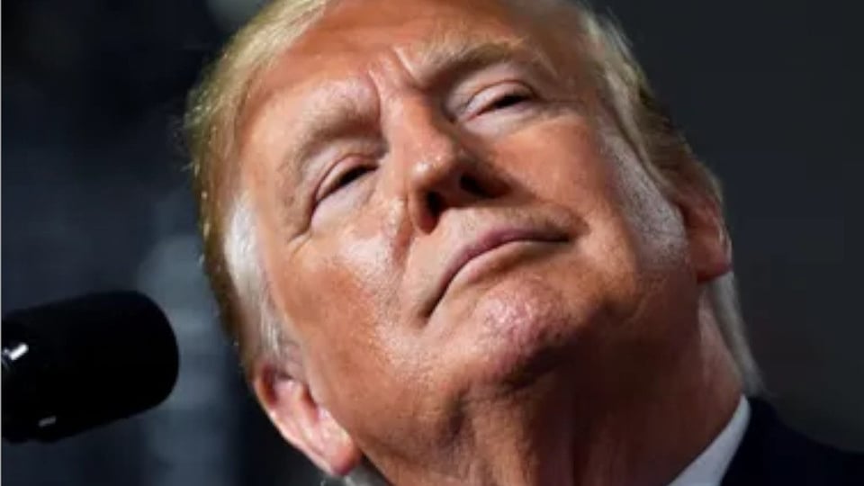 Baja popularidad de Trump por guerra con Irán y economía