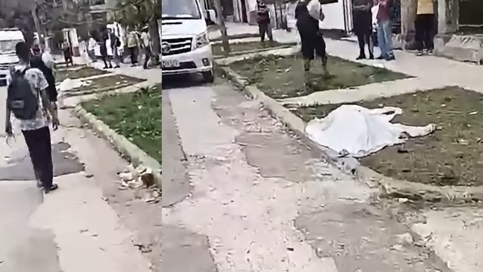 ¿Se le paró la guagua a la 'potencia médica'? Hombre muere en la calle esperando ambulancia