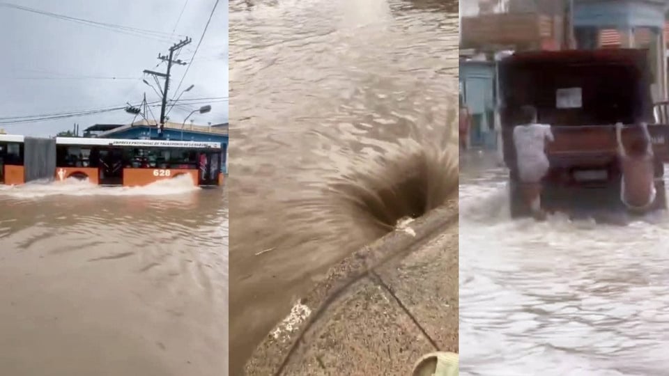 ¿Aguaceros o diluvio? La Habana se ahoga de nuevo por alcantarillas tapadas