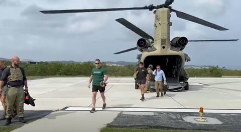Secretario de Guerra de EE.UU. Visita Base Naval de Guantánamo