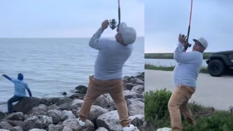 Cuban Shore Anglers Hook Impressive 20-Pound Fish, Viral Video Shows