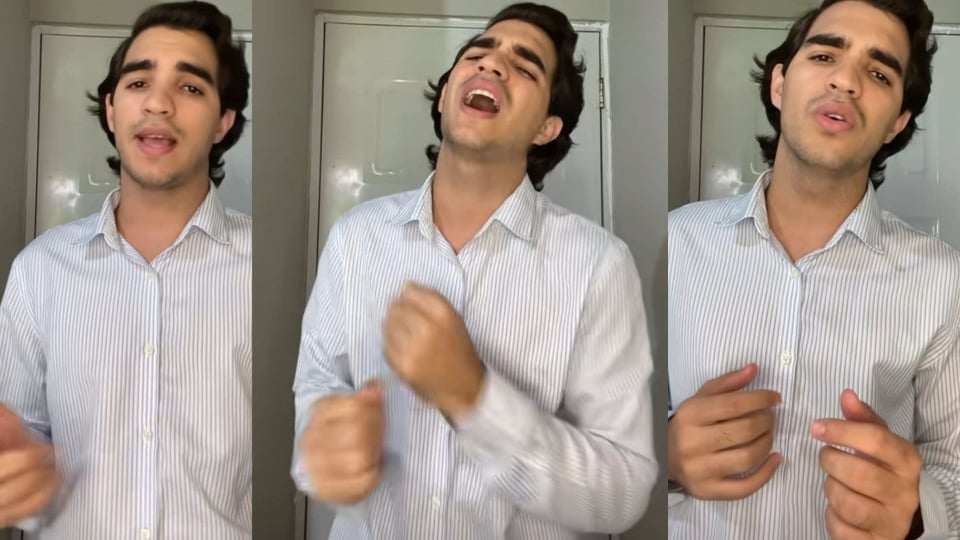 ¡Ariel Zamora le pone bolero a 'Dichávate' y revienta TikTok!