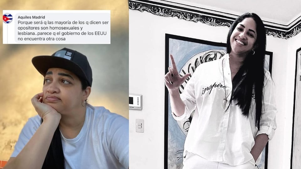 ¡Lara Crofs le canta las cuarenta al régimen por el chisme homofóbico!