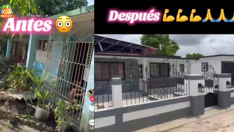Cubana Transforma Casa en Holguín de Tierra a Lujo con Piscina