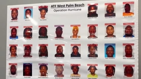 Golpe al crimen en Florida: 46 arrestados y 94 armas incautadas en operación encubierta