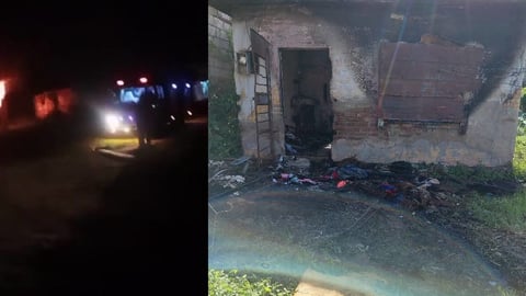 ¡FUEGO EN CAMAGÜEY! La candela se tragó la casa entera y dejó a una familia en la calle sin un chícharo!
