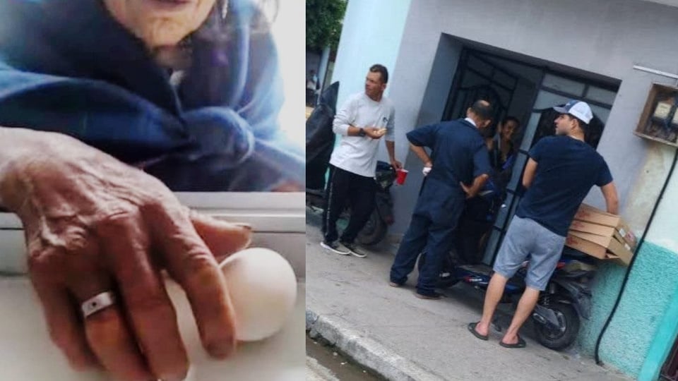 Niegan venta de huevos a anciana por pagar con Transfermóvil en Cuba