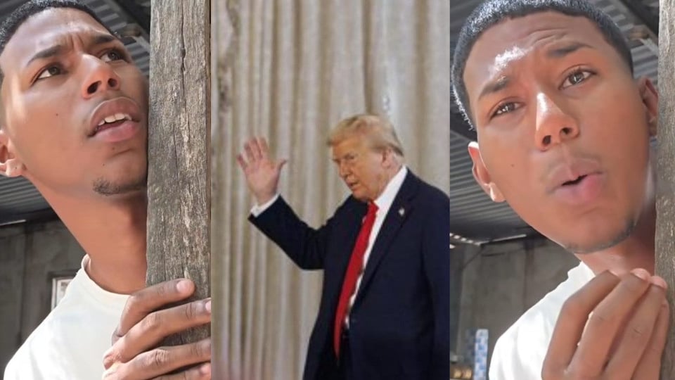 ¿Qué pasó, Trump? El cubano de las gallinas te va a buscar si no vienes