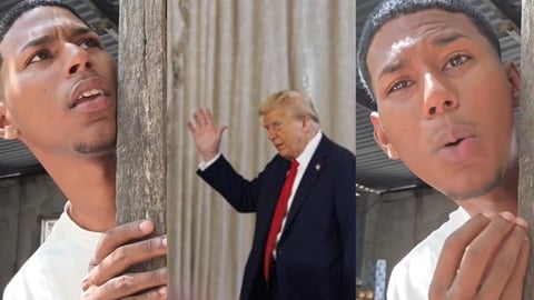 Cubano se dirige a Donald Trump con humor y gallinas