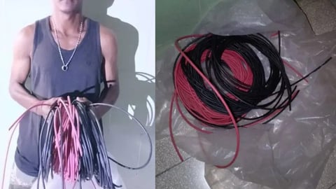 Jefe de parque solar en La Habana, arrestado por robo de cables en plena crisis eléctrica
