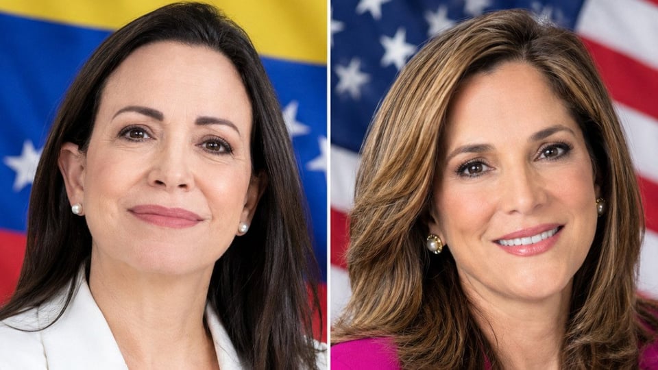 ¿Qué le dijo María Corina a María Elvira? ¡Apoyo para la libertad de Venezuela!