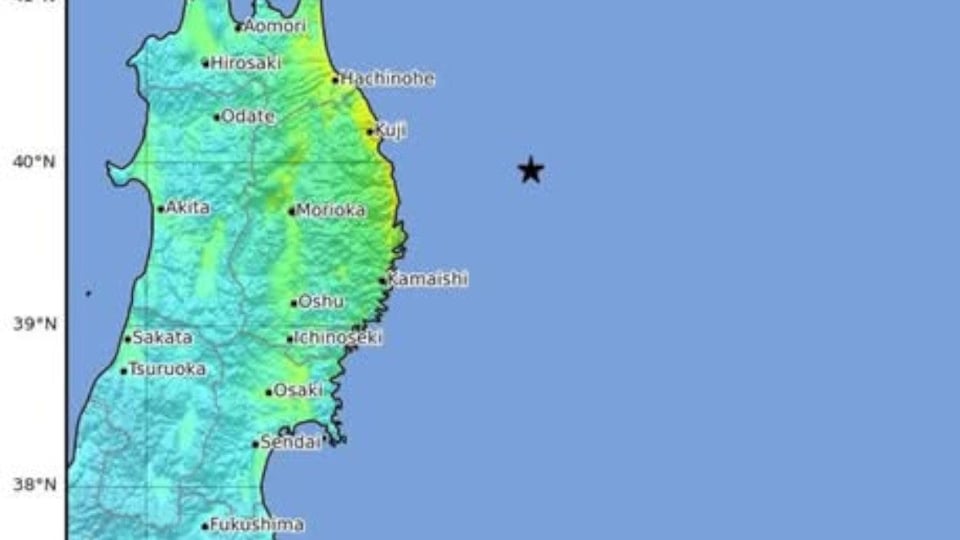 ¿Y la playa dónde quedó? Japón se pone en guardia ante tsunami por temblorazo