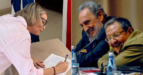 Esposa de nieto de Fidel Castro defiende a Díaz-Canel y pide unidad ante críticas económicas