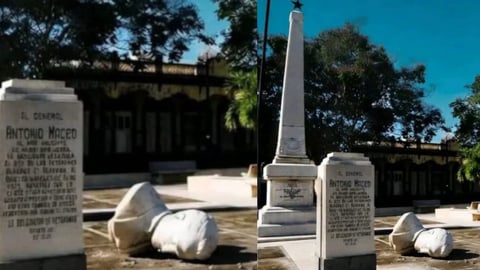 Busto de Antonio Maceo en Las Tunas Vandalizado, Desata Debate sobre Protesta y Patrimonio Histórico