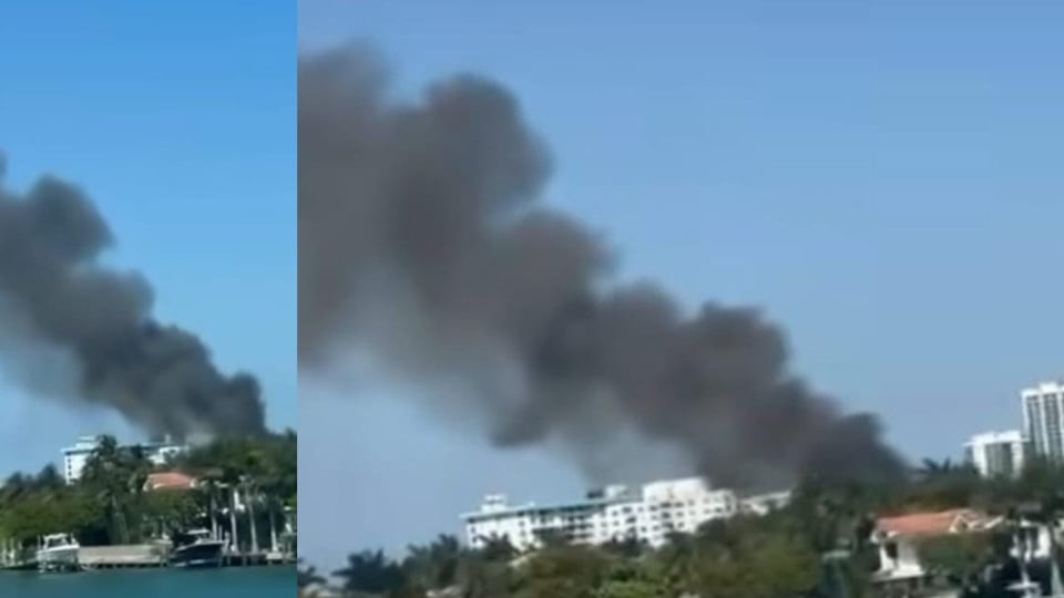 ¿Qué Fuego Es Ese? ¡Un Incendio Grande en Miami Pone a Todos en Vilo!